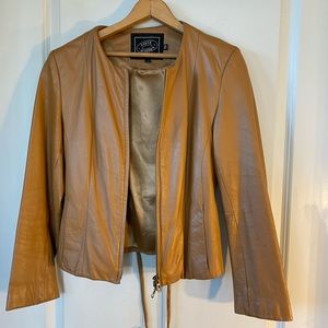 Steve Madden Tan Leather Jacket